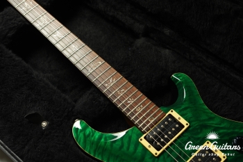 Custom24 10top Quilt Roseneck - Emerald Green